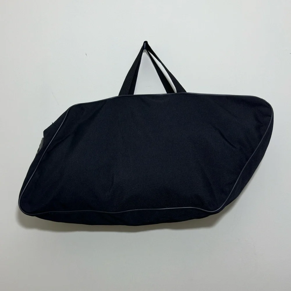 Harley-Davidson Touring Bag Black Soft Motorcycle Luggage Zipper Canvas Duffle